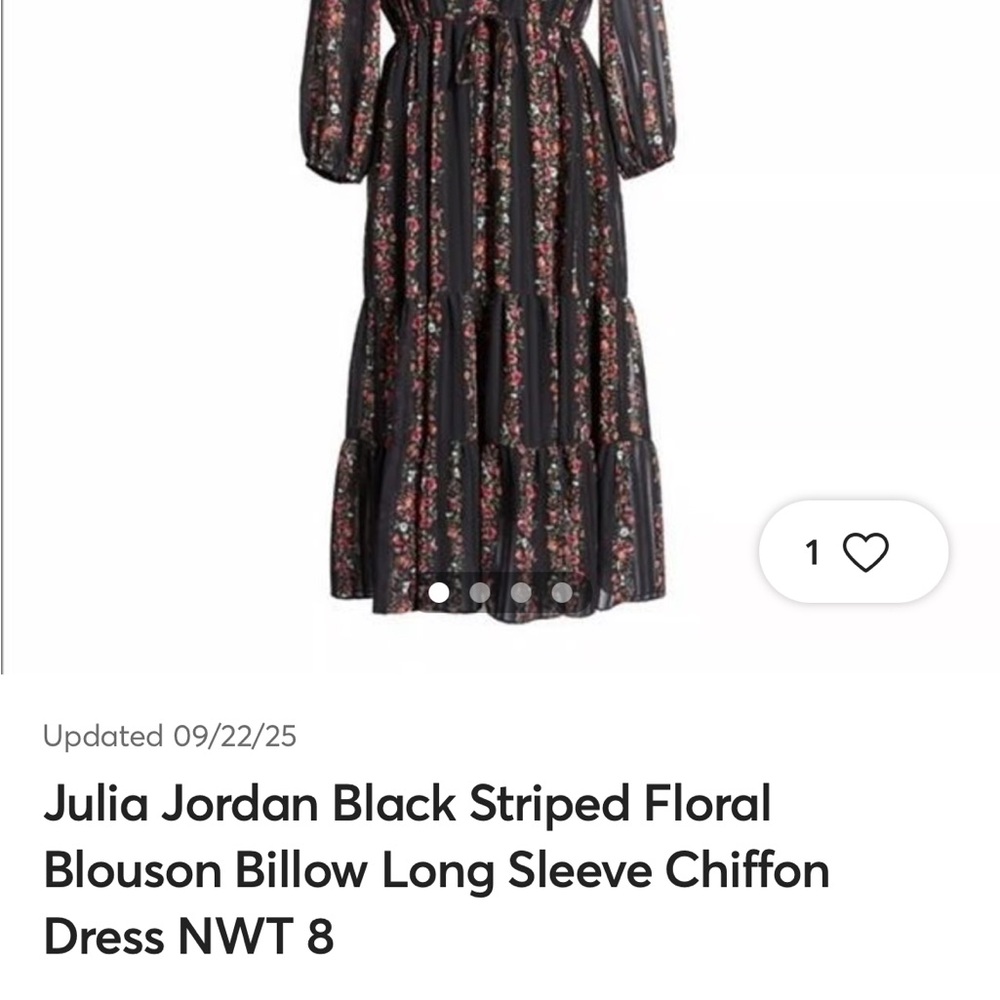 City Chic Black Floral Maxi Dress A Wander in the fields of Lavender; a respite